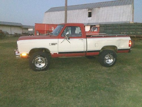 1986 dodge ram 1500 4x4 short bed pickup