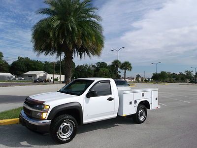 Knapheide utility bed service body work truck 3.5l i5 fleet serviced one owner