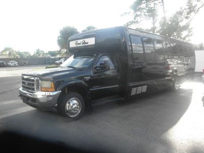 2001 ford f550 30 passenger bus 7.3 diesel fl