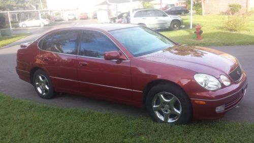 2000 lexus gs300 base sedan 4-door 139k non smoker
