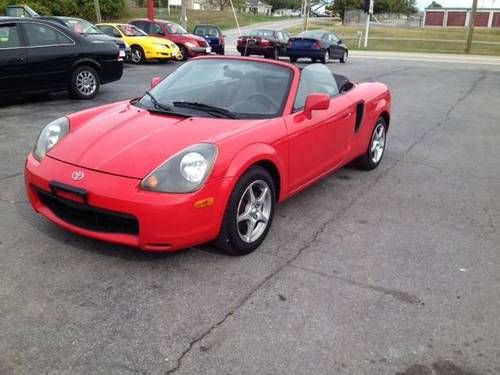 2000 toyota mr2 spyder convertible - one owner