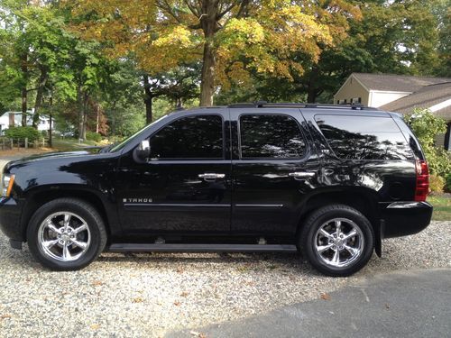 2007 chevrolet tahoe ltz sport utility 4-door 5.3l leather, sunroof, chrome pkg!