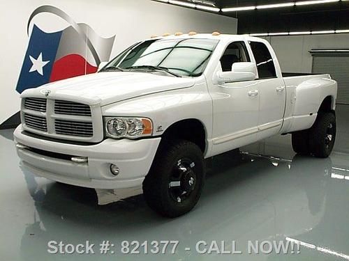 2005 dodge ram 3500 laramie 5.9 diesel drw 4x4 6spd 49k texas direct auto