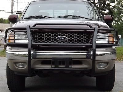 NO RESERVE F150 F 150 PICKUP TRUCK SUPER CREW CAB 4X4 4WD COLD A/C RUNS DRIVES, image 3