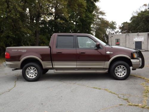 NO RESERVE F150 F 150 PICKUP TRUCK SUPER CREW CAB 4X4 4WD COLD A/C RUNS DRIVES, image 5