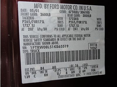 NO RESERVE F150 F 150 PICKUP TRUCK SUPER CREW CAB 4X4 4WD COLD A/C RUNS DRIVES, image 26