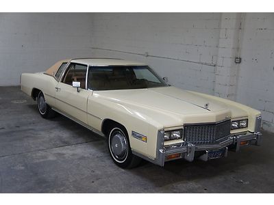 1976 cadillac eldorado 41k miles california and washington car 500 cid