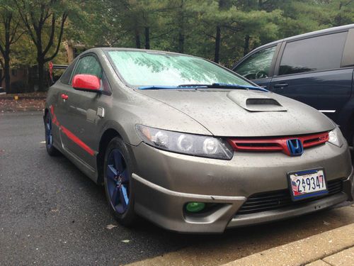 2006 honda civic ex coupe gray