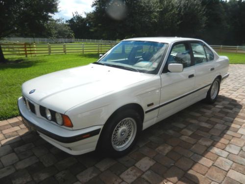 MINT ALL ORIGINAL 1995 BMW 540i SPORTS SEDAN, PERFECT SURVIVOR, AUTO, NO RESERVE, image 3