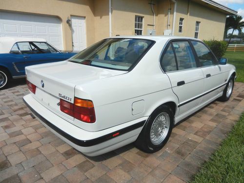 MINT ALL ORIGINAL 1995 BMW 540i SPORTS SEDAN, PERFECT SURVIVOR, AUTO, NO RESERVE, image 7