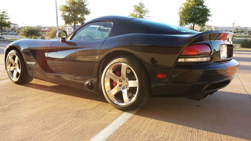 08 600 Hp Viper Super Car Black W Tangeriene Kandy Racing Stripes Only 4K Miles!, image 5