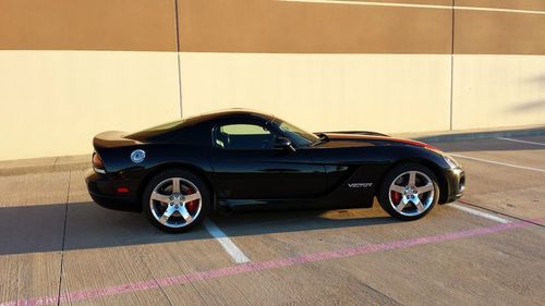 08 600 Hp Viper Super Car Black W Tangeriene Kandy Racing Stripes Only 4K Miles!, image 7