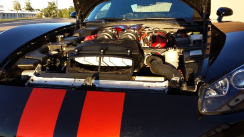 08 600 Hp Viper Super Car Black W Tangeriene Kandy Racing Stripes Only 4K Miles!, image 9