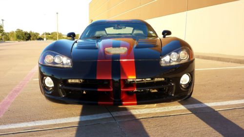 08 600 Hp Viper Super Car Black W Tangeriene Kandy Racing Stripes Only 4K Miles!, image 24