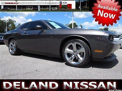 13 dodge challenger r/t hemi 5.7 liter 376hp v8 1 owner 6 speed manual*we trade*