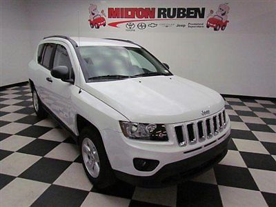 Fwd 4dr sport jeep compass sport new suv manual gasoline engine: 2.0l i4 dohc 16