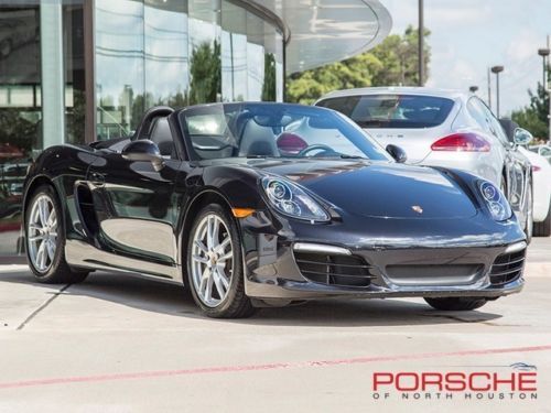 Loaded 2013 porsche boxster pdk basalt black premium nav bose sport chrono