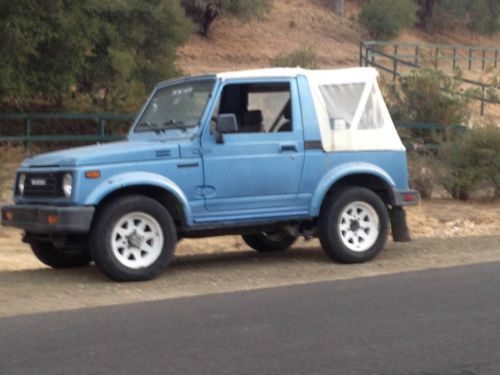 1987 suzuki samurai jx sport utility 2-door 1.3l