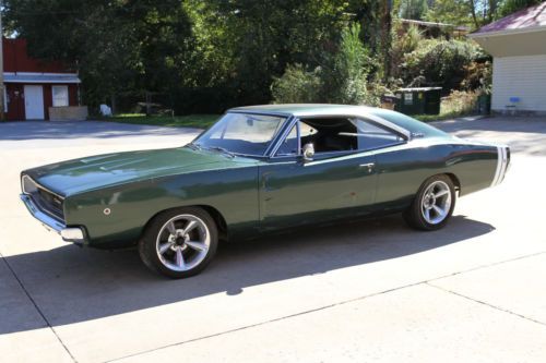 1968 dodge charger - numbers matching 383 magnum 3 speed automatic - no reserve!