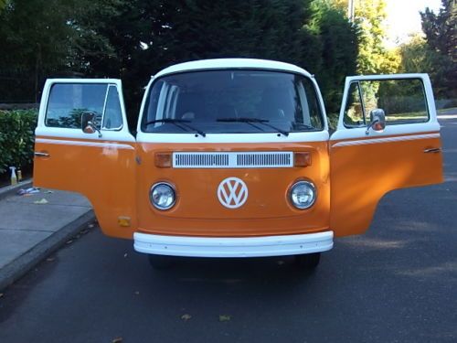 1974 volkswagen transporter 9 passenger 56k original miles ! wow