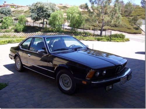 1982 bmw 633csi base coupe 2-door 3.2l