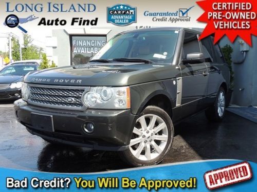 Luxury suv supercharged leather sunroof navi hid dvd clean carfax