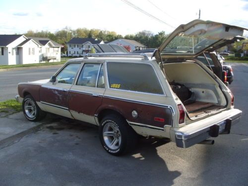 1980 plymouth volare base wagon 4-door 5.2l multi port fuel injection