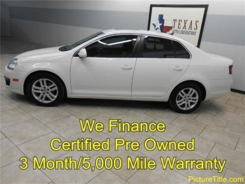 09 vw jetta tdi diesel leather heated seats warranty finance texas