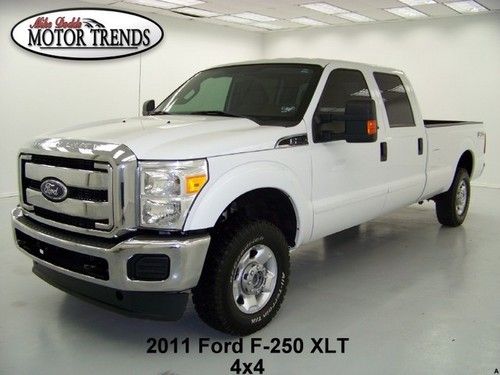 2011 4x4 fx4 offroad xlt crew cab 6.2 v8 long bed bed liner ford f-250 f250 60k