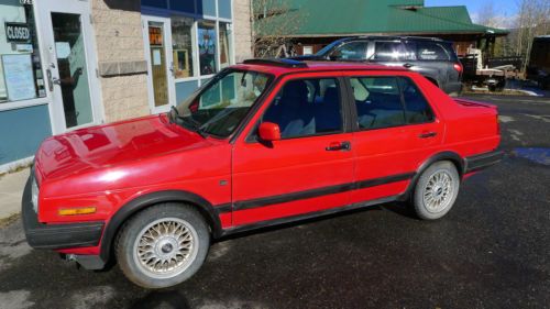 1990 volkswagen jetta gli 16-valve sedan 4-door 2.0l wolfsburg