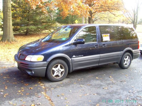 2002 pontiac montana base mini passenger van 4-door 3.4l