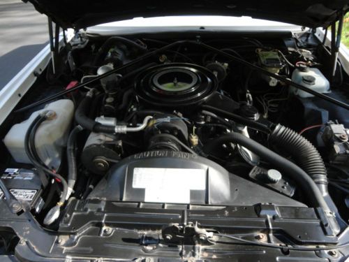 1984 cadillac eldorado biarritz -perfect-18,600 miles white on white, US $13,900.00, image 5