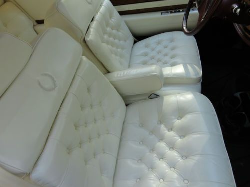 1984 cadillac eldorado biarritz -perfect-18,600 miles white on white, US $13,900.00, image 6