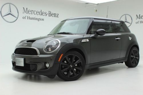 12 mini cooper s cpe spt pkg hardtop heat seats mirrors trctn ctrl alum whls xen