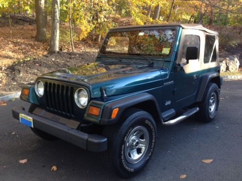 1997 jeep wrangler se sport utility 2-door 2.5l ** new lower reserve price**