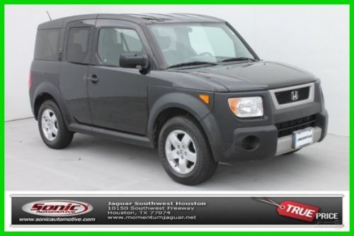 2005 honda element ex 2.4l i4 with low miles one owner we finance