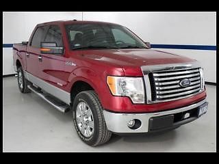 11 ford f150 crew cab xlt, ecoboost v6, 1 owner, chrome package!