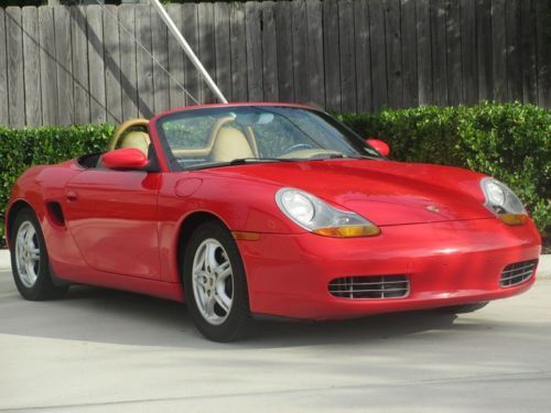 2000 porsche boxter roadster 2 door convertible 5 speed clean title must see!!!