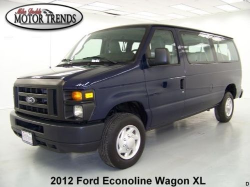 2012 ford e-350 econoline xl 12 passenger park assist rear ac media 54k