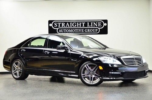 2011 mercedes benz s63 amg blk/blk 7k miles pano roof