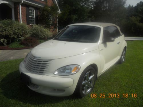 2005 chrysler pt cruiser gt convertible 2-door 2.4l