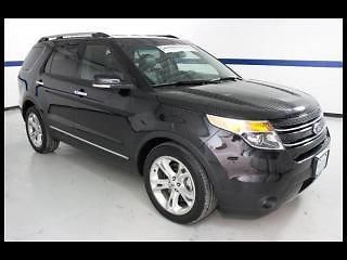 13 ford explorer limited comfortable leather seats, 1 owner with low miles