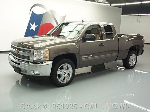 2013 chevy silverado lt ext cab 5.3l 6-pass tow 20&#039;s 3k texas direct auto