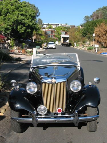Beautifully restored 1953 mg td, turn key
