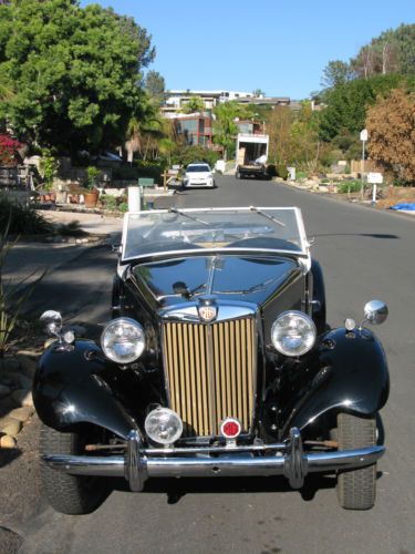 Beautifully restored 1953 mg td, turn key