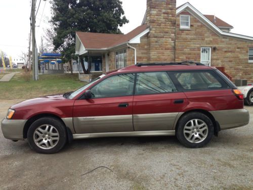 2004 subaru outback ,salvage title ,nice