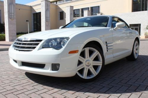 2005 chrysler crossfire limited 1-owner, ultra-low miles, nav, 18/19 wheels