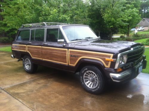 1989 jeep grand wagoneer - low original miles - 5.9l v8