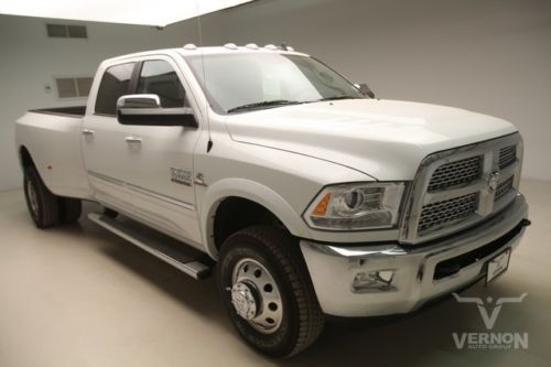 2013 drw laramie crew 4x4 navigation leather heated cummins diesel uconnect