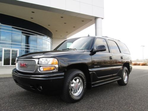 2006 gmc yukon denali awd black many great options extra clean